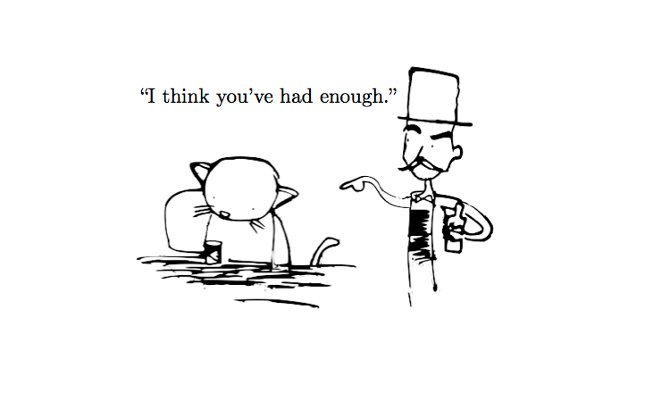 I think you've had enough (1:2)